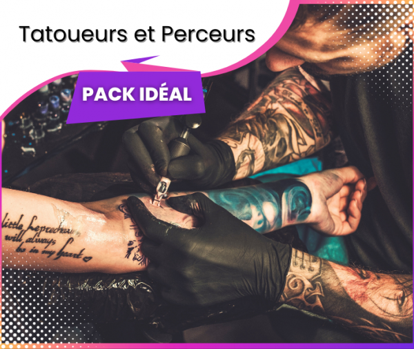 Pack Tatoueurs et Perceurs